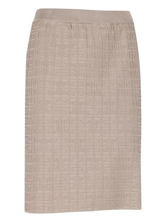  지방시 미디 스커트 BW40LL4ZA4 270 Beige