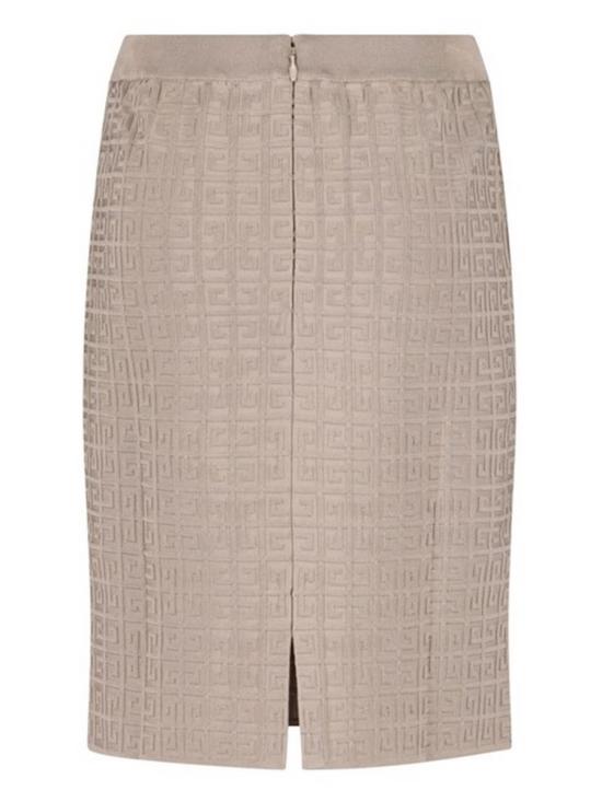  지방시 미디 스커트 BW40LL4ZA4 270 Beige - GIVENCHY