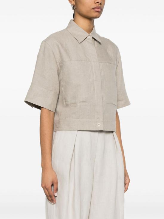 25SS 막스마라 셔츠 11191092600 001 Beige - MAX MARA