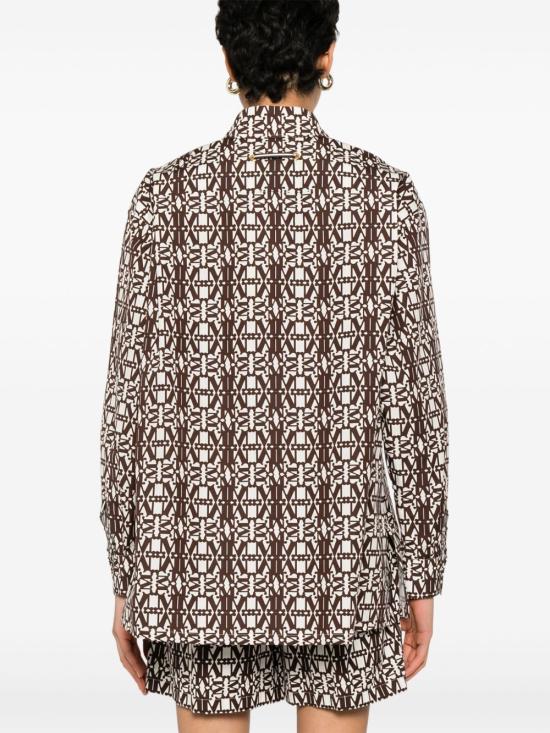 25SS 막스마라 블라우스 11191062600 003 Brown - MAX MARA