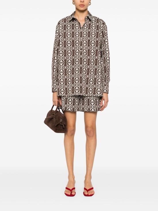 25SS 막스마라 블라우스 11191062600 003 Brown - MAX MARA