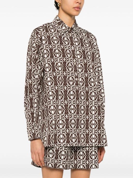 25SS 막스마라 블라우스 11191062600 003 Brown - MAX MARA