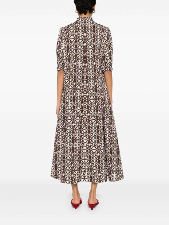 25SS 막스마라 롱 원피스 11221042600 003 Brown - MAX MARA