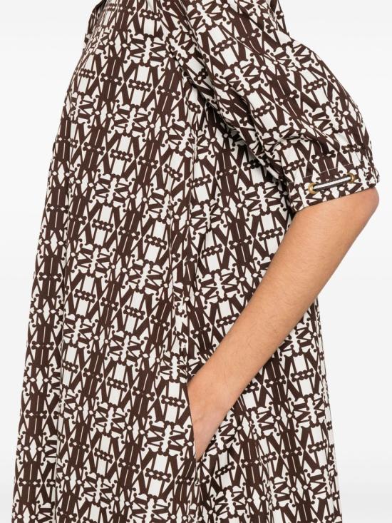 25SS 막스마라 롱 원피스 11221042600 003 Brown - MAX MARA