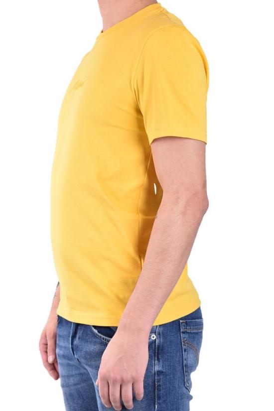  모스키노 반팔 티셔츠 A0730 02391029 Yellow - MOSCHINO