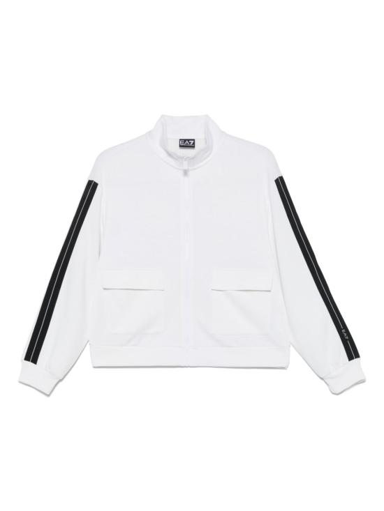 25SS 엠포리오 아르마니 후드 티셔츠 7W000171 AF12643U0002 White