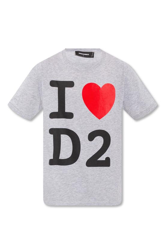 디스퀘어드2 반팔 티셔츠 S74GD1023 857M gray
