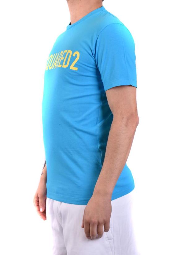  디스퀘어드2 반팔 티셔츠 S74GD1126 S24321534 Blue - DSQUARED2