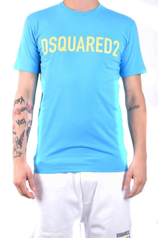 디스퀘어드2 반팔 티셔츠 S74GD1126 S24321534 Blue - DSQUARED2