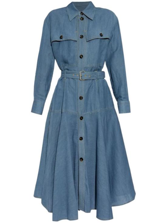 25SS 보테가베네타 롱 원피스 808563 V4CX04000 Blue