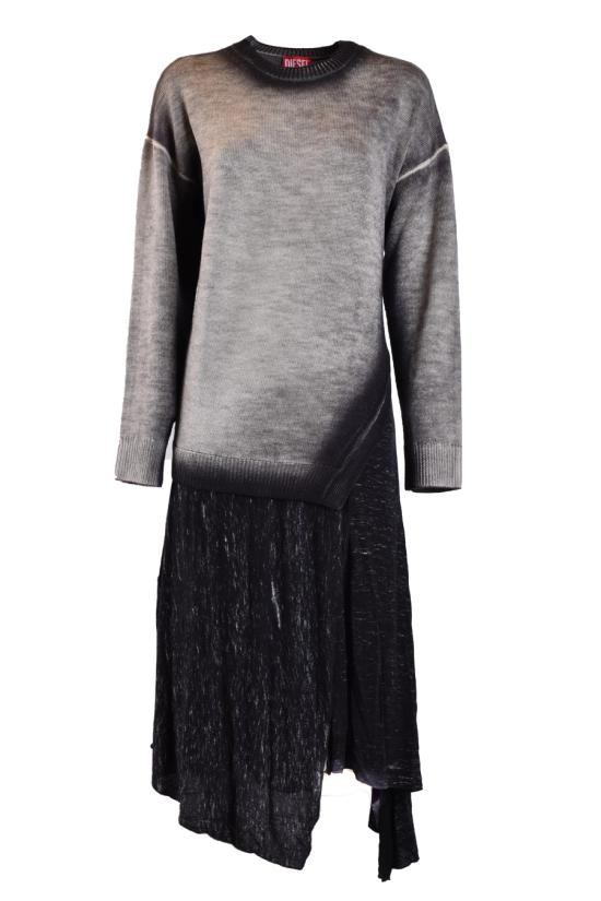  디젤 미디 원피스 A11160 0BIAF9BX Grey