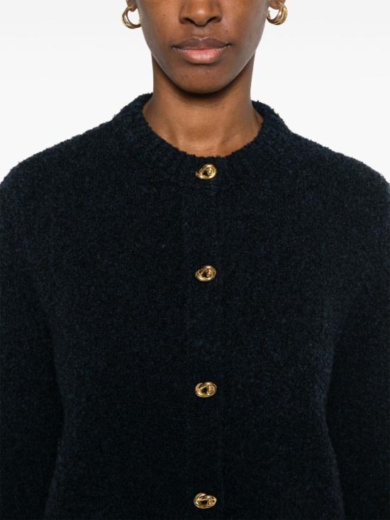 25SS 보테가베네타 가디건 812469 V4WQ04121 Blue - BOTTEGA VENETA