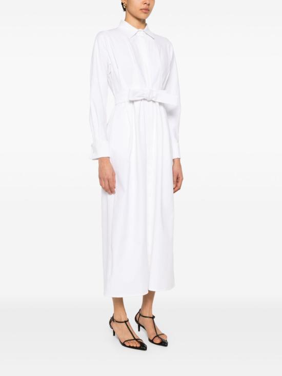 25SS 막스마라 롱 원피스 11221463600 001 White - MAX MARA