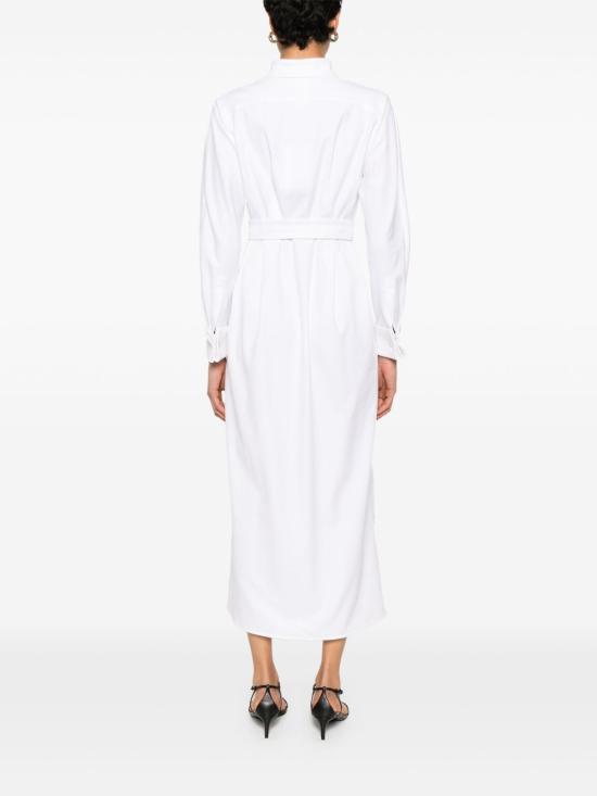 25SS 막스마라 롱 원피스 11221463600 001 White - MAX MARA