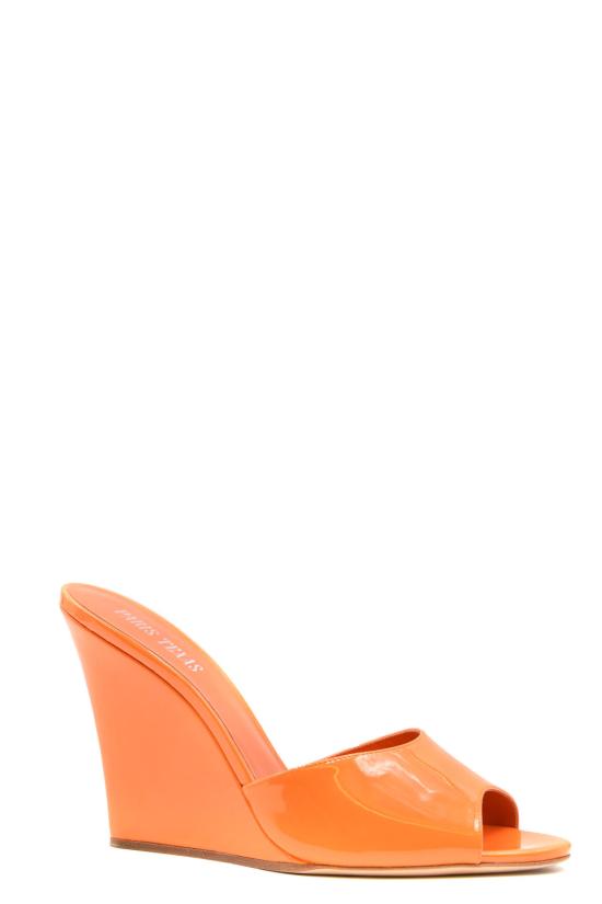  파리텍사스 뮬/슬리퍼 PX809 XVN01 orange - PARIS TEXAS