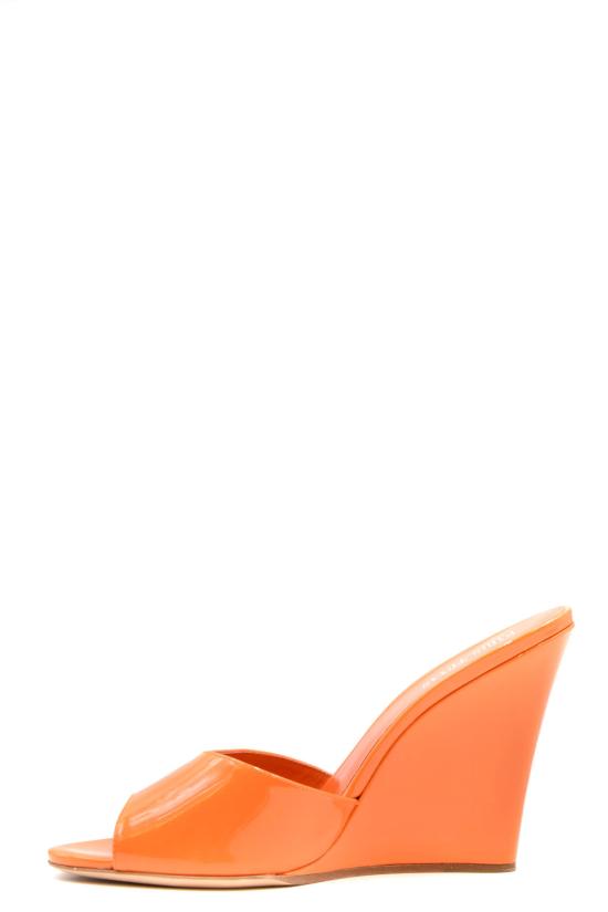  파리텍사스 뮬/슬리퍼 PX809 XVN01 orange - PARIS TEXAS