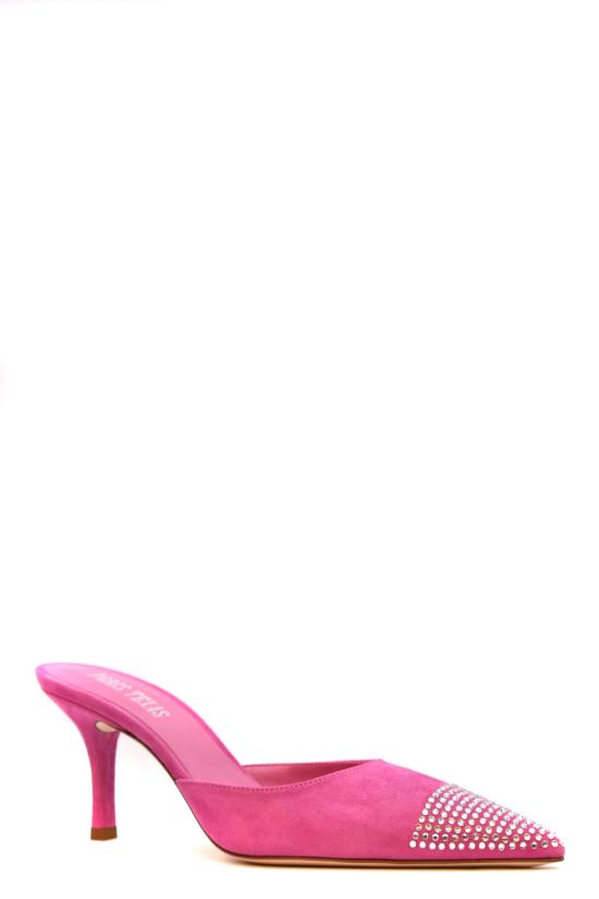  파리텍사스 뮬/슬리퍼 PX771 XSACH fuchsia - PARIS TEXAS