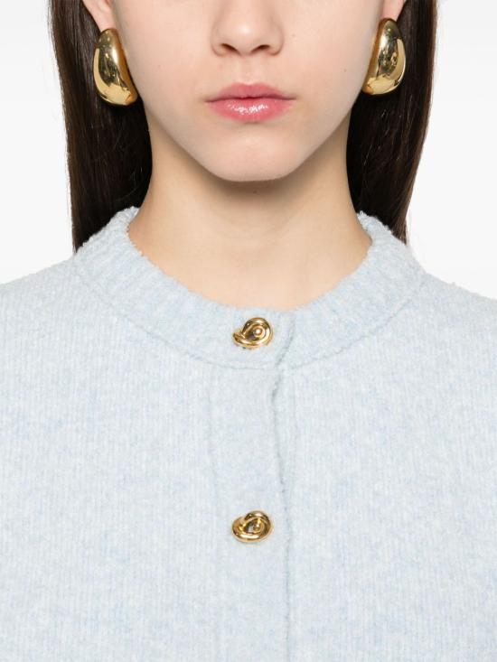 25SS 보테가베네타 가디건 812469 V4WQ04033 Clear Blue - BOTTEGA VENETA