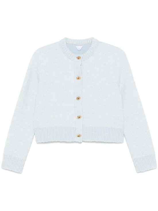 25SS 보테가베네타 가디건 812469 V4WQ04033 Clear Blue