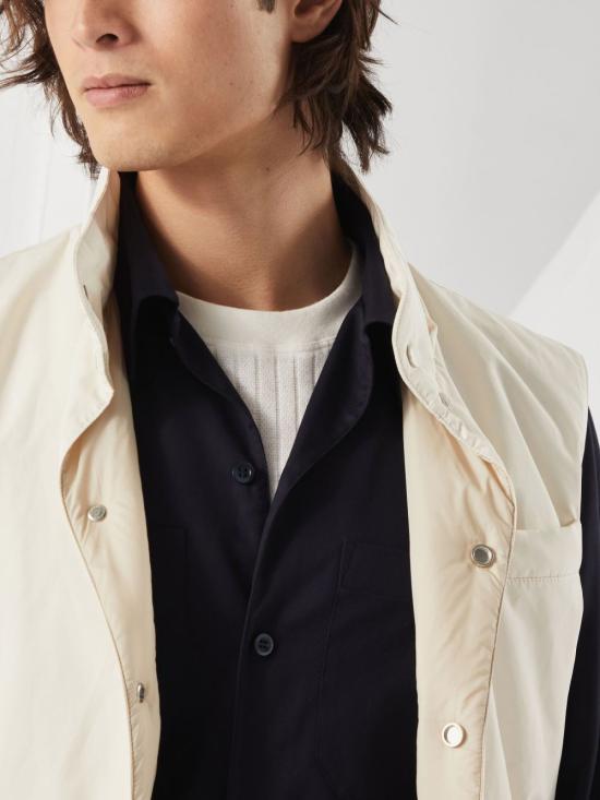 25SS 브루넬로 쿠치넬리 베스트 MD4796523 CTG25 White - BRUNELLO CUCINELLI