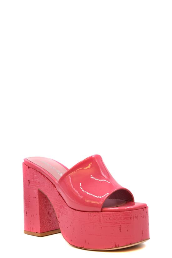  하우스 오브 허니 뮬/슬리퍼 neutro fuchsia - HAUS OF HONEY