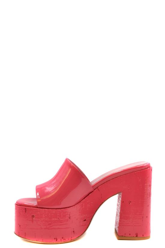  하우스 오브 허니 뮬/슬리퍼 neutro fuchsia - HAUS OF HONEY