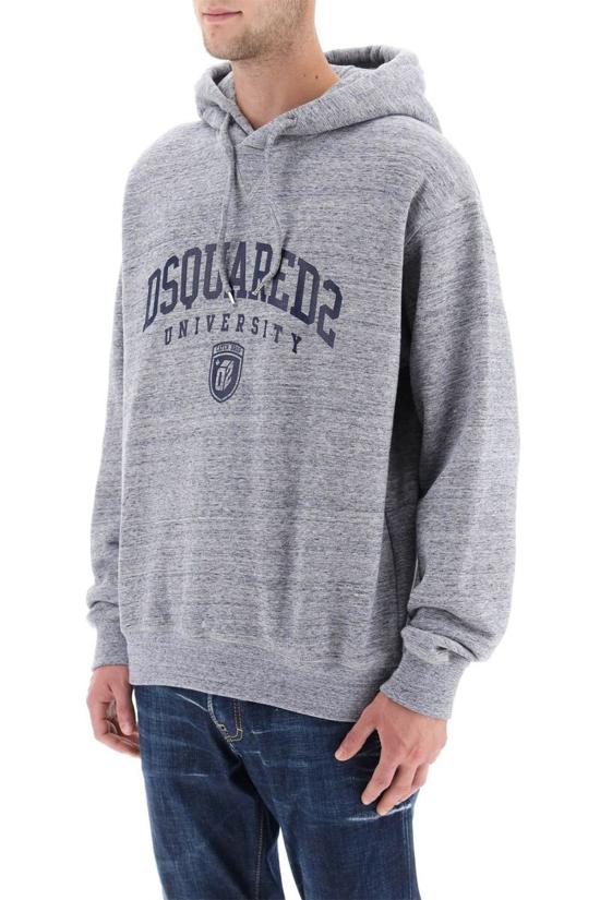  디스퀘어드2 후드 티셔츠 S74GU0744 S25477 860M gray - DSQUARED2