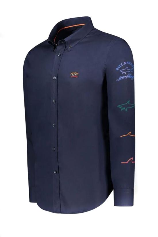  폴앤샤크 긴팔 셔츠 13313166JB Blue - PAUL & SHARK