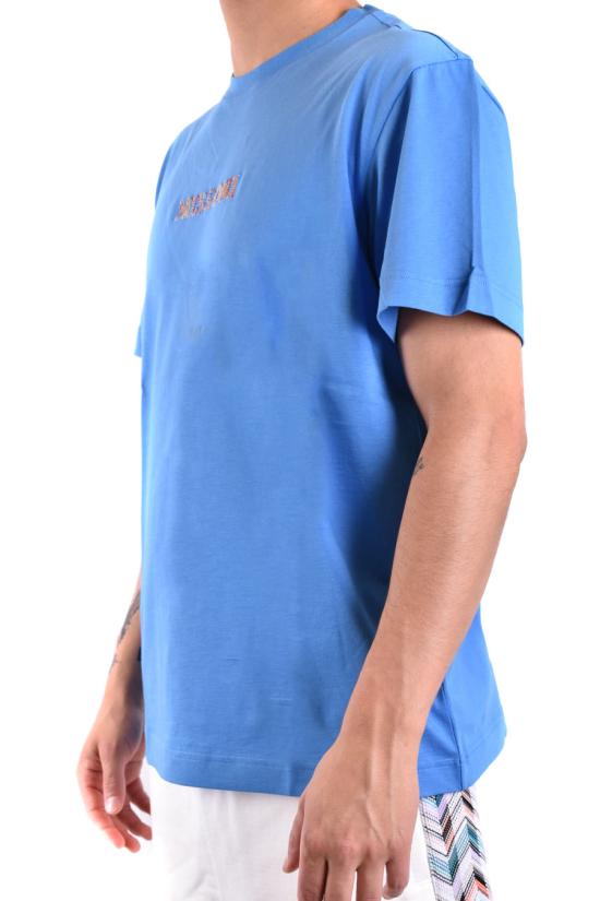  미소니 반팔 티셔츠 UC24SL01BJ00C7S72E9 Blue - MISSONI