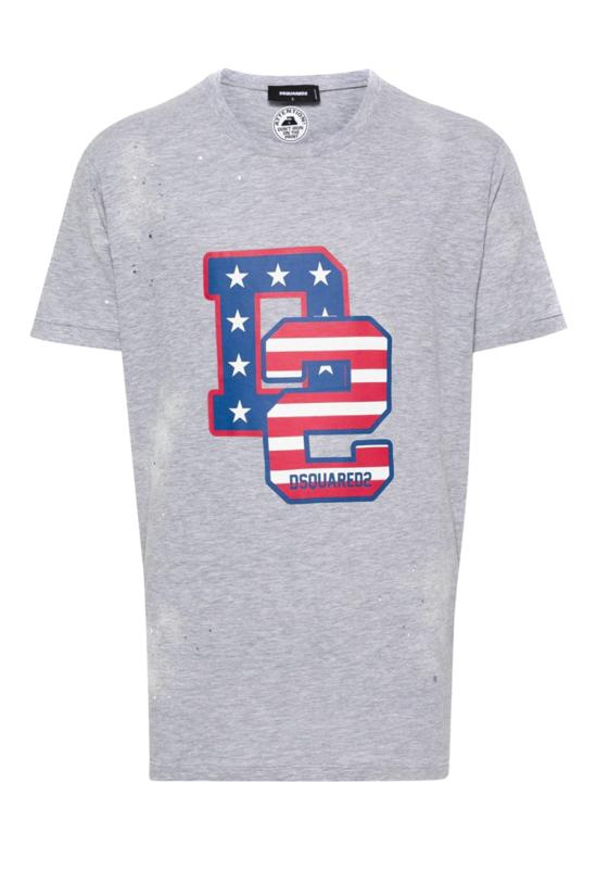  디스퀘어드2 반팔 티셔츠 S74GD1249 S22416857M Grey