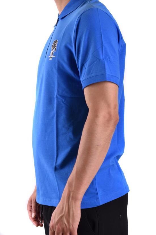  칼라거펠트 폴로 티셔츠 745081 531221 650 electric blue - KARL LAGERFELD