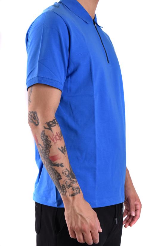  칼라거펠트 폴로 티셔츠 745081 531221 650 electric blue - KARL LAGERFELD