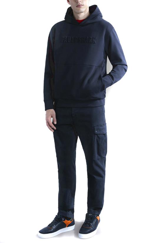  폴앤샤크 후드 티셔츠 13311811 013 Blue