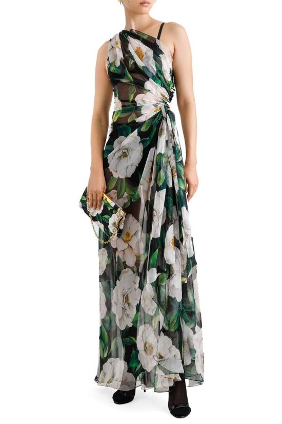 25SS 돌체앤가바나 클러치/파우치 BB7620A9C02HN5JB GARDENIA F BLACK - DOLCE & GABBANA