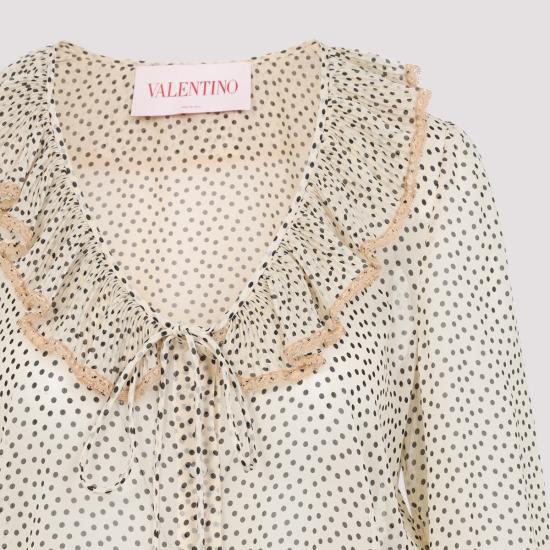 25SS 발렌티노 가라바니 후드 티셔츠 6B0AB7H19B7 8 Beige - VALENTINO GARAVANI