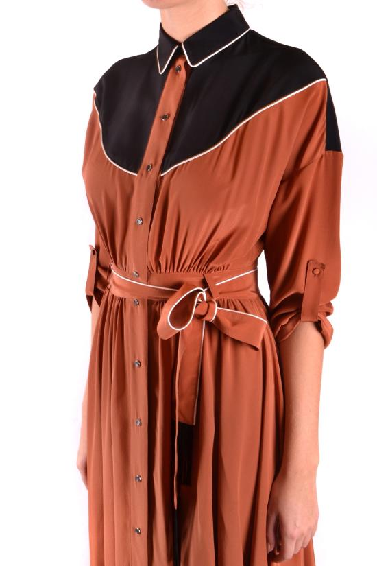  L.A L.A TEX 롱 원피스 08222 284450 ITA rust - L.A L.A TEX