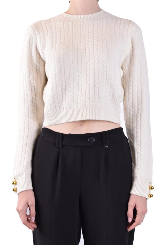  키아라 페라그니 스웨터 75CBFM40 CMR03010 White off - CHIARA FERRAGNI