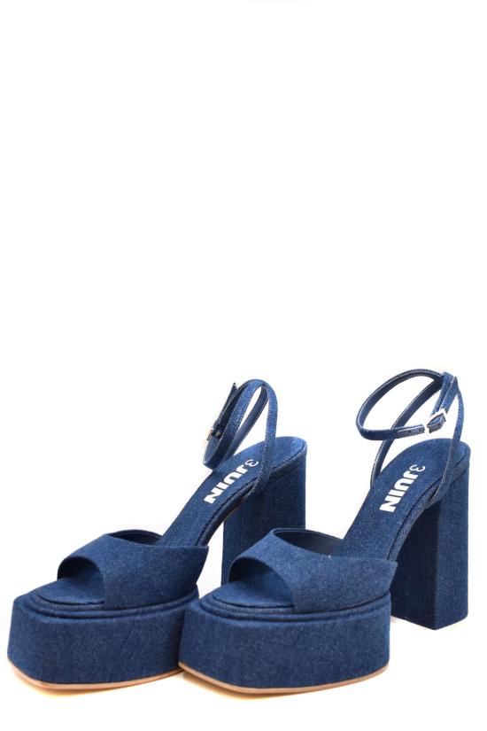  3주인 샌들 BETHJ 080 MOK denim - 3JUIN