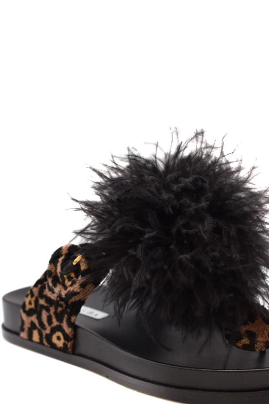  아쿠아주라 뮬/슬리퍼 BOUFLAF0 Animalier - AQUAZZURA