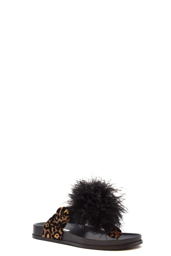  아쿠아주라 뮬/슬리퍼 BOUFLAF0 Animalier - AQUAZZURA