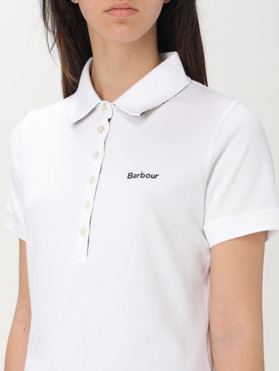 25SS 바버 폴로 티셔츠 LML0634 WH33 White - BARBOUR
