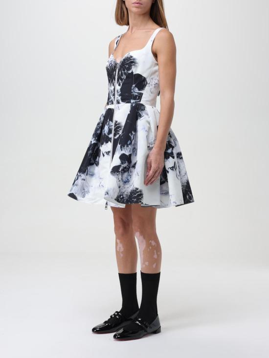 25FW 알렉산더 맥퀸 롱 원피스 781068QZALH 4243 Ink - ALEXANDER MCQUEEN