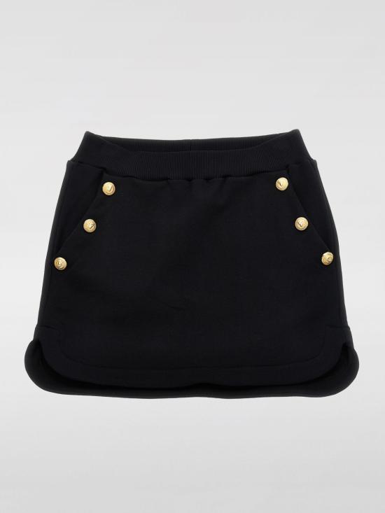 25FW [키즈] 발망 스커트 BW7A21Z1753 930OR Black