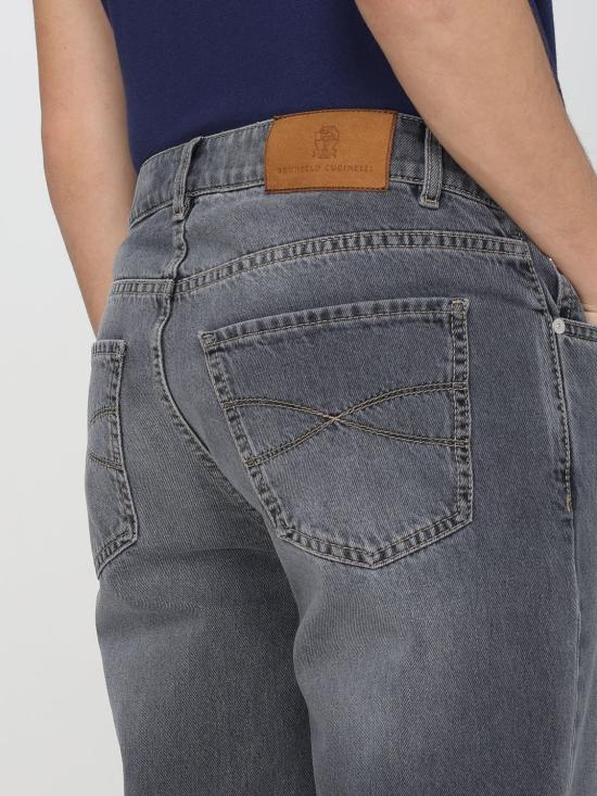 25SS 브루넬로 쿠치넬리 데님 팬츠 M240PD3210 C9007 Grey - BRUNELLO CUCINELLI