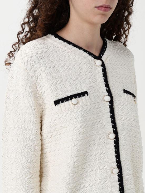 25SS 액티튜드 트윈세트 자켓 251AP3080 10201 White - ACTITUDE TWINSET