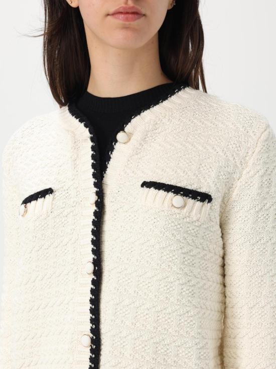 25SS 액티튜드 트윈세트 자켓 251AP3080 10201 White - ACTITUDE TWINSET