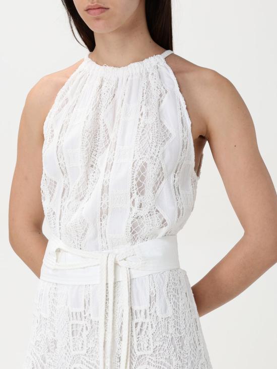 25FW 핑코 롱 원피스 104857A2G9 Z05 White - PINKO