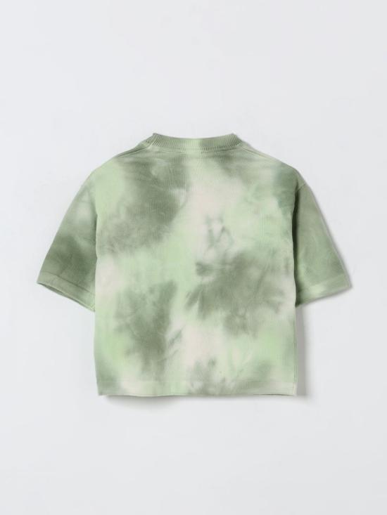 25SS [키즈] 일 구포 티셔츠 P25MA476EM440 562 Grass Green - IL GUFO