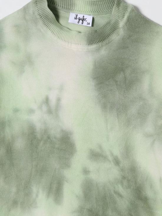 25SS [키즈] 일 구포 티셔츠 P25MA476EM440 562 Grass Green - IL GUFO