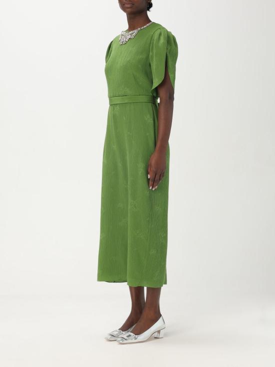 25SS 에르뎀 롱 원피스 SS25D901GJQFSK LEAF Green - ERDEM